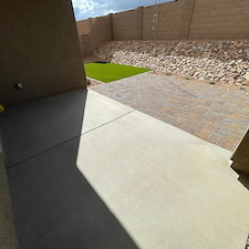 Garage-walkway-and-backyard-concrete-coating-patio-project-completed-in-Tucson-Az-85757 1